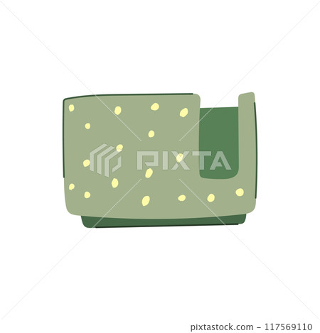 unique napkin holder cartoon vector illustration 117569110