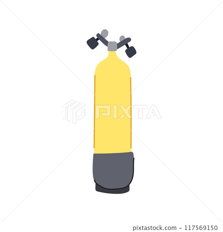 regulator diving cylinder cartoon vector illustration regulator diving cylinder cartoon vector illustration 117569150