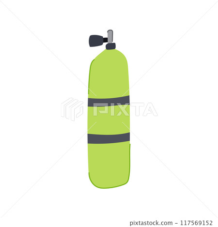 air diving cylinder cartoon vector illustration air diving cylinder cartoon vector illustration 117569152