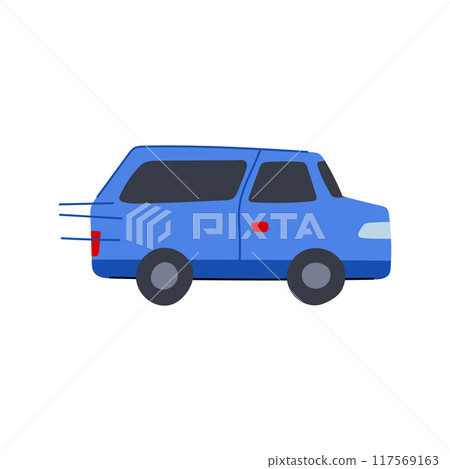 transport delivery truck cartoon vector illustration transport delivery truck cartoon vector illustration 117569163
