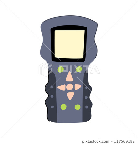 automotive car diagnostic scanner cartoon vector illustration 117569192