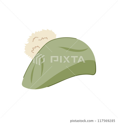 hat beret cartoon vector illustration 117569285