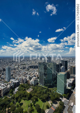 North-northwest of Tokyo Metropolitan Government Building, Shinjuku Central Park, Central Park Tower, etc. North-northwest of Tokyo Metropolitan Government Building, Shinjuku Central Park, Central Park Tower, etc. 117569902