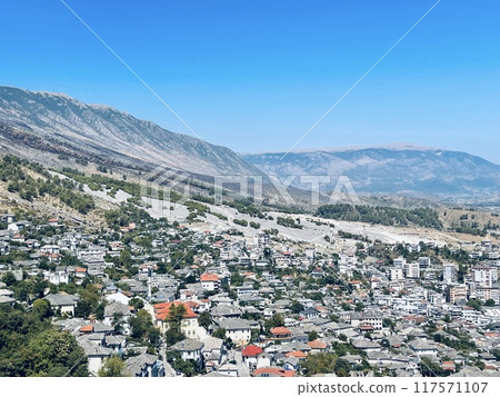 Gjirokastra city in south of Albania , where Ismail Kadare was born Gjirokastra city in south of Albania , where Ismail Kadare was born 117571107