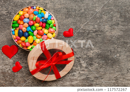 Valentine day composition Valentine day composition 117572267