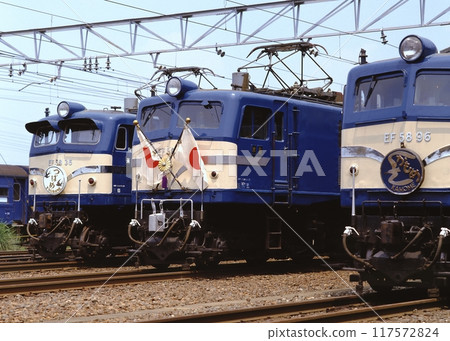 JNR 鐵路列車機車 EF58 36 74 96 皇家米原引擎廠 JNR 鐵路列車機車 EF58 36 74 96 皇家米原引擎廠 117572824