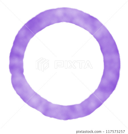 Watercolor-style circle (purple) 117573257