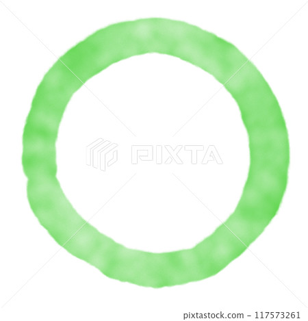 Watercolor-style circle (red) 117573261