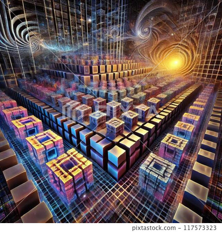 6th dimension (cube) 117573323