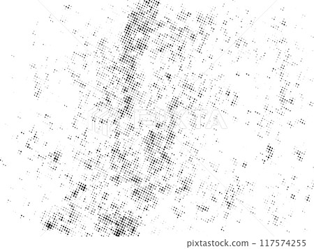 Black and white grunge. Distress overlay texture. Abstract surface dust and rough dirty wall background concept. Distress illustration simply place over object to create grunge effect. Vector EPS10. 117574255