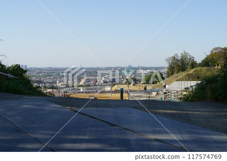 Inagi City Giants Town construction site Inagi City Giants Town construction site 117574769