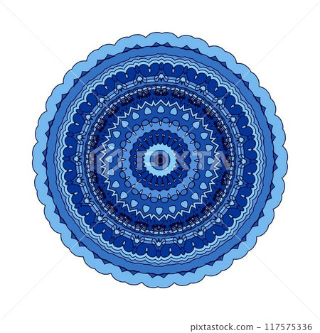 Flower Mandalas. Vintage decorative elements. Oriental pattern, vector illustration. Islam, Arabic, Indian, turkish pakistan chinese ottoman motifs Flower Mandalas. Vintage decorative elements. Oriental pattern, vector illustration. Islam, Arabic, Indian, turkish pakistan chinese ottoman motifs 117575336