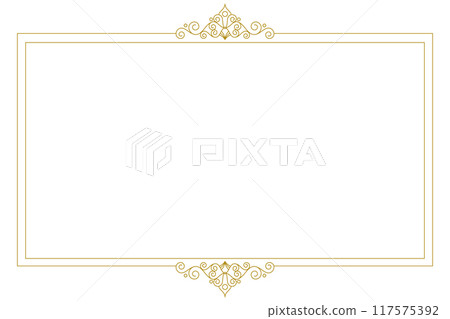 Vintage Elegant Frame Illustration design Vintage Elegant Frame Illustration design 117575392