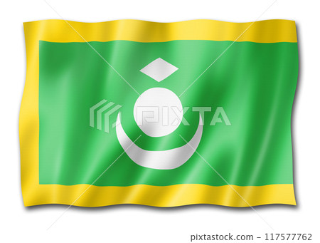 Ladakh ethnic flag, Asia 117577762