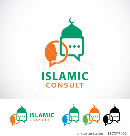 Islamic Consult Logo Design Template Islamic Consult Logo Design Template 117577962