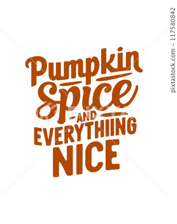 Fall autumn typography quotes templats 117580842