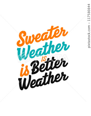 Fall autumn typography quotes templats 117580844