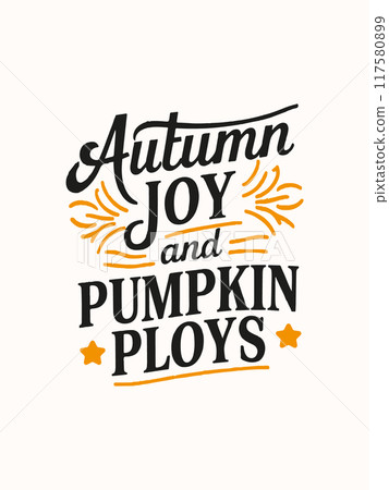 Fall autumn typography quotes templats Fall autumn typography quotes templats 117580899