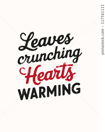 Fall autumn typography quotes templats 117581111