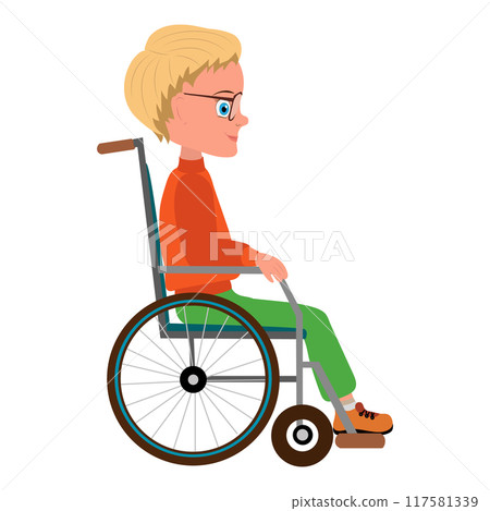 Vector Illustration of Cute Smiling Kid Girl, Cartoon Character Set For Animation, Various Views, Poses and Gestures. Item 4 Vector Illustration of Cute Smiling Kid Girl, Cartoon Character Set For Animation, Various Views, Poses and Gestures. Item 4 117581339