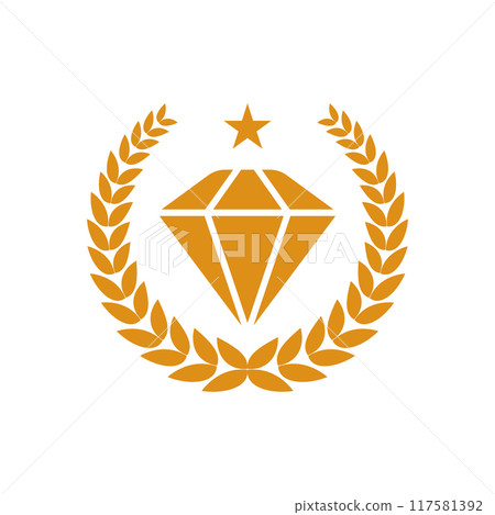 premium quality product logo premium quality product logo 117581392