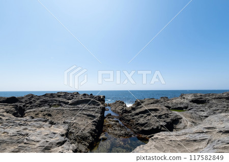 Scenery of the coastline of Jogashima, Kanagawa Prefecture Scenery of the coastline of Jogashima, Kanagawa Prefecture 117582849