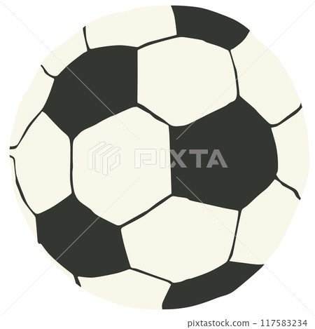 手繪足球 手繪足球 117583234