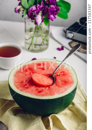 Red Watermelon for Summer Dessert Red Watermelon for Summer Dessert 117583397