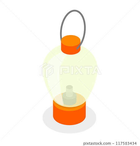 3D Isometric Flat Vector Set of Flashlights, Portable, Hand-held, Pocket and Head electric. Item 5 3D Isometric Flat Vector Set of Flashlights, Portable, Hand-held, Pocket and Head electric. Item 5 117583434