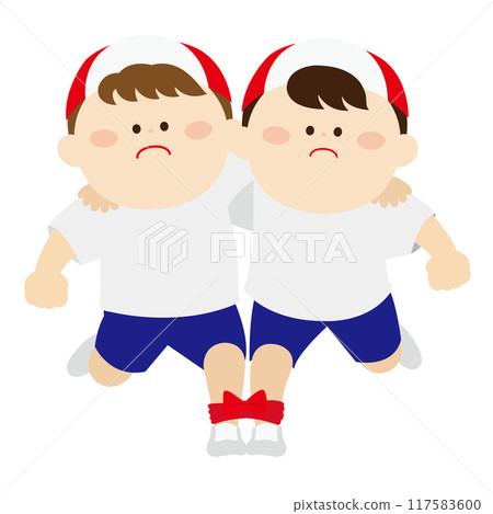 男孩玩腳架 男孩玩腳架 117583600