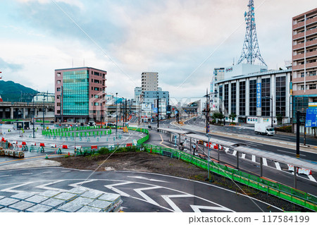 在長崎車站前的風景 117584199