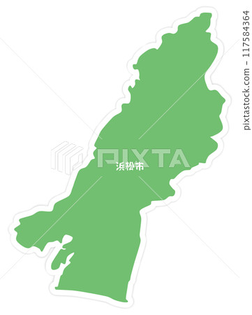Shape of Hamamatsu City, Shizuoka Prefecture 117584364
