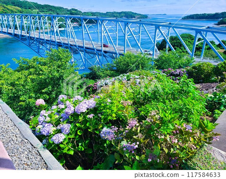 The Black Seto Bridge and the surrounding scenery 117584633