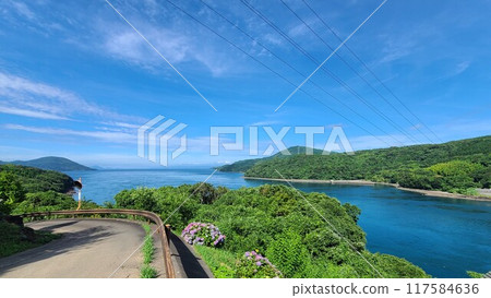 The Black Seto Bridge and the surrounding scenery 117584636