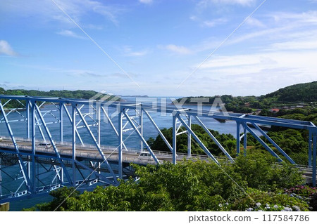 The Black Seto Bridge and the surrounding scenery 117584786