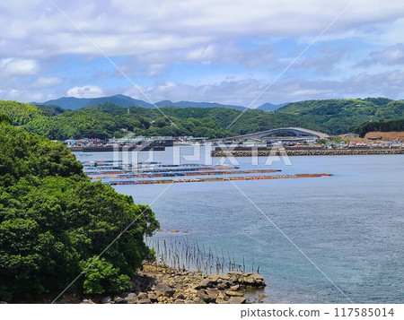 Ikarashi Bridge and surrounding scenery, Ikarashi Island, Nagashima Town, Izumi District, Kagoshima Prefecture Ikarashi Bridge and surrounding scenery, Ikarashi Island, Nagashima Town, Izumi District, Kagoshima Prefecture 117585014