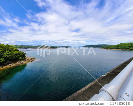 鹿兒島縣及泉郡長島町伊塔拉島伊塔拉大橋及週邊風景 鹿兒島縣及泉郡長島町伊塔拉島伊塔拉大橋及週邊風景 117585018