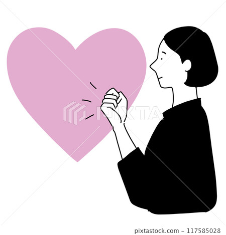 一個女人敲擊著她的心 117585028