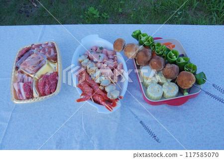 燒烤配料 117585070