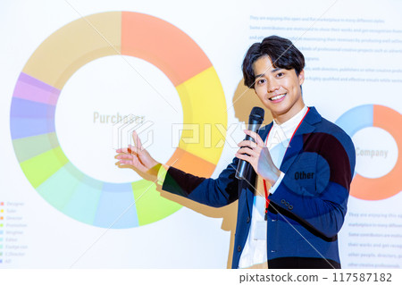 做演講的年輕人 圖片合作:WEEK Shibadaimon(Sun Frontier Fudousan) 做演講的年輕人 圖片合作:WEEK Shibadaimon(Sun Frontier Fudousan) 117587182