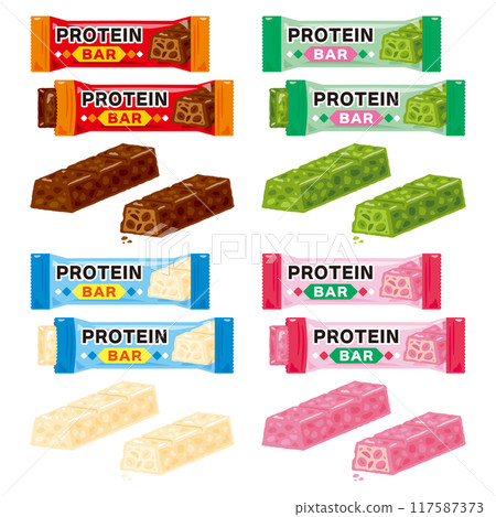 Protein bar set 1 117587373