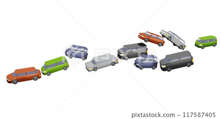 Traffic jam  117587405