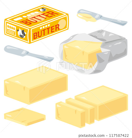Butter set Butter set 117587422