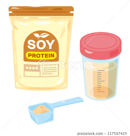 Soy Protein Set 117587425
