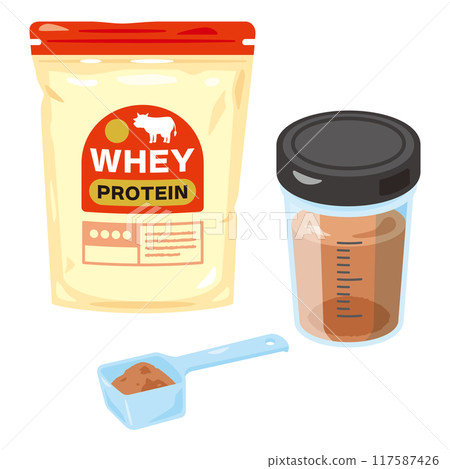 Whey Protein Set 117587426