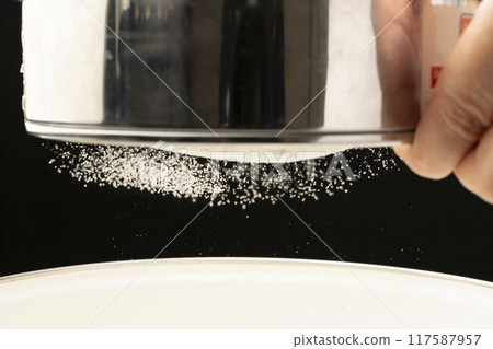 過篩麵粉 過篩麵粉 製作饅頭 117587957