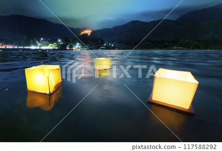 五山大鳥居燈籠流 五山大鳥居燈籠流 117588292