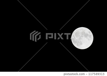 中秋滿月 中秋滿月 117589313