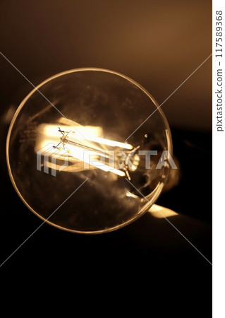 Vintage style LED light bulbs 117589368