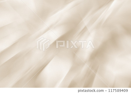 閃亮的絲質淺米色懸垂背景。質感優雅、奢華大氣 117589409